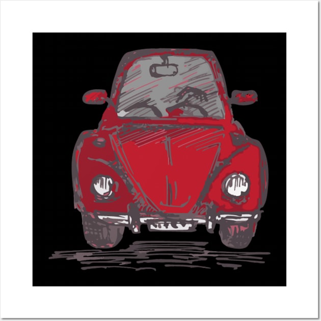 Cartoons Car\ Wall Art by Wanda City